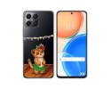 Funda Silicona Transparente para Huawei Honor X8 diseño Suricata Dibujos