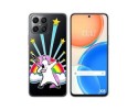 Funda Silicona Transparente para Huawei Honor X8 diseño Unicornio Dibujos