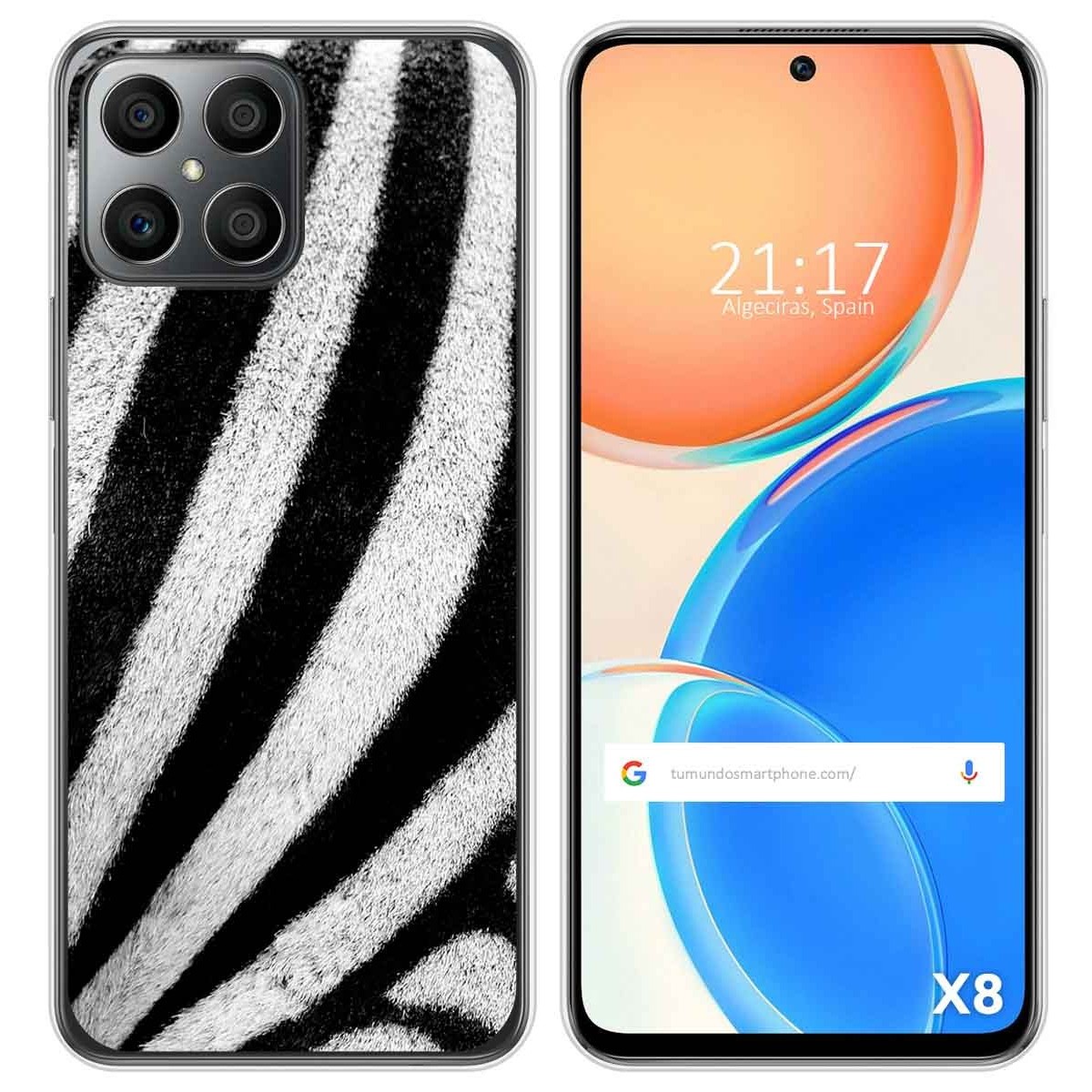 Funda Silicona para Huawei Honor X8 diseño Animal 02 Dibujos