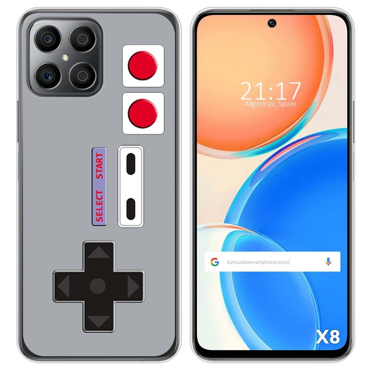 Funda Silicona para Huawei Honor X8 diseño Consola Dibujos