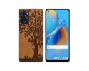 Funda Silicona para Oppo A76 / A96 diseño Cuero 03 Dibujos