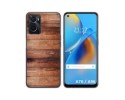 Funda Silicona para Oppo A76 / A96 diseño Madera 02 Dibujos