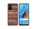 Funda Silicona para Oppo A76 / A96 diseño Madera 03 Dibujos