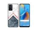 Funda Silicona para Oppo A76 / A96 diseño Mármol 05 Dibujos