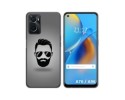 Funda Silicona para Oppo A76 / A96 diseño Barba Dibujos