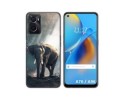 Funda Silicona para Oppo A76 / A96 diseño Elefante Dibujos