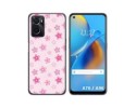 Funda Silicona para Oppo A76 / A96 diseño Flores Dibujos