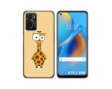 Funda Silicona para Oppo A76 / A96 diseño Jirafa Dibujos