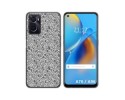 Funda Silicona para Oppo A76 / A96 diseño Letras Dibujos