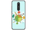 Funda Gel Tpu para Wiko View Prime Diseño Familia Dibujos