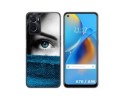 Funda Silicona para Oppo A76 / A96 diseño Ojo Dibujos