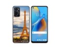 Funda Silicona para Oppo A76 / A96 diseño Paris Dibujos