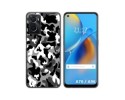 Funda Silicona para Oppo A76 / A96 diseño Snow Camuflaje Dibujos