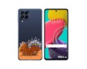 Funda Silicona Transparente para Samsung Galaxy M53 5G diseño Bufalo Dibujos