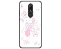 Funda Gel Tpu para Wiko View Prime Diseño Flores Minimal Dibujos