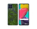 Funda Silicona Transparente para Samsung Galaxy M53 5G diseño Jungla Dibujos