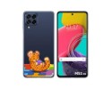Funda Silicona Transparente para Samsung Galaxy M53 5G diseño Leopardo Dibujos