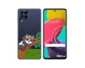 Funda Silicona Transparente para Samsung Galaxy M53 5G diseño Panda Dibujos