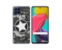Funda Silicona para Samsung Galaxy M53 5G diseño Camuflaje 02 Dibujos