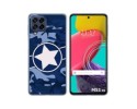Funda Silicona para Samsung Galaxy M53 5G diseño Camuflaje 03 Dibujos