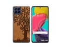 Funda Silicona para Samsung Galaxy M53 5G diseño Cuero 03 Dibujos
