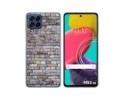 Funda Silicona para Samsung Galaxy M53 5G diseño Ladrillo 02 Dibujos