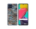 Funda Silicona para Samsung Galaxy M53 5G diseño Ladrillo 05 Dibujos