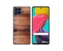 Funda Silicona para Samsung Galaxy M53 5G diseño Madera 02 Dibujos