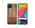 Funda Silicona para Samsung Galaxy M53 5G diseño Madera 09 Dibujos