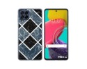 Funda Silicona para Samsung Galaxy M53 5G diseño Mármol 06 Dibujos