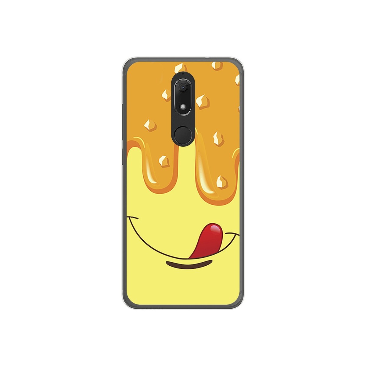 Funda Gel Tpu para Wiko View Prime Diseño Helado Vainilla Dibujos