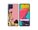 Funda Silicona para Samsung Galaxy M53 5G diseño Brochas Dibujos