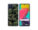 Funda Silicona para Samsung Galaxy M53 5G diseño Camuflaje Dibujos
