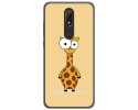 Funda Gel Tpu para Wiko View Prime Diseño Jirafa Dibujos