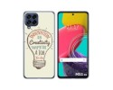 Funda Silicona para Samsung Galaxy M53 5G diseño Creativity Dibujos