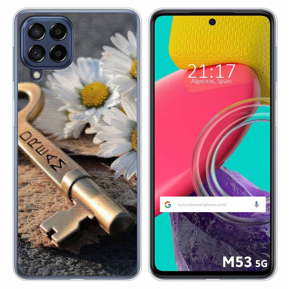 Funda Silicona para Samsung Galaxy M53 5G diseño Dream Dibujos