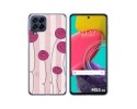 Funda Silicona para Samsung Galaxy M53 5G diseño Flores Vintage Dibujos