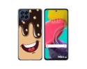 Funda Silicona para Samsung Galaxy M53 5G diseño Helado Chocolate Dibujos
