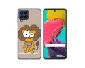 Funda Silicona para Samsung Galaxy M53 5G diseño Leon Dibujos