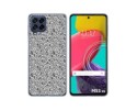 Funda Silicona para Samsung Galaxy M53 5G diseño Letras Dibujos