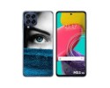 Funda Silicona para Samsung Galaxy M53 5G diseño Ojo Dibujos