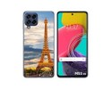 Funda Silicona para Samsung Galaxy M53 5G diseño Paris Dibujos