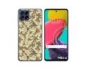 Funda Silicona para Samsung Galaxy M53 5G diseño Sand Camuflaje Dibujos