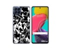 Funda Silicona para Samsung Galaxy M53 5G diseño Snow Camuflaje Dibujos
