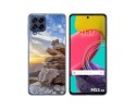Funda Silicona para Samsung Galaxy M53 5G diseño Sunset Dibujos