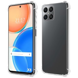Funda Silicona Antigolpes Transparente para Huawei Honor X8