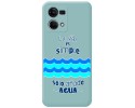 Funda Silicona Líquida Azul para Oppo Reno 7 4G diseño Agua Dibujos