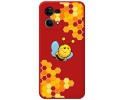 Funda Silicona Líquida Roja para Oppo Reno 7 4G diseño Abeja Dibujos