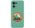 Funda Silicona Líquida Verde para Oppo Reno 7 4G diseño Adventure Time Dibujos