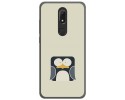 Funda Gel Tpu para Wiko View Prime Diseño Pingüino Dibujos